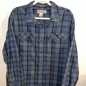 Duluth Trading Co. Untucked flannel, Standard fit. Size XL